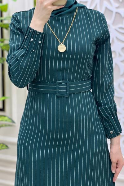 Tesettür Kuğu Elbise