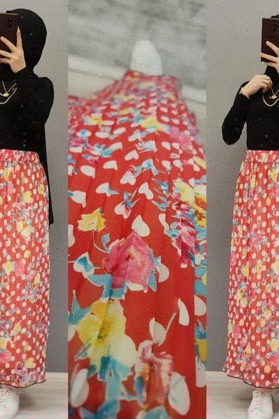 Yeni Model Şifon Eteğim