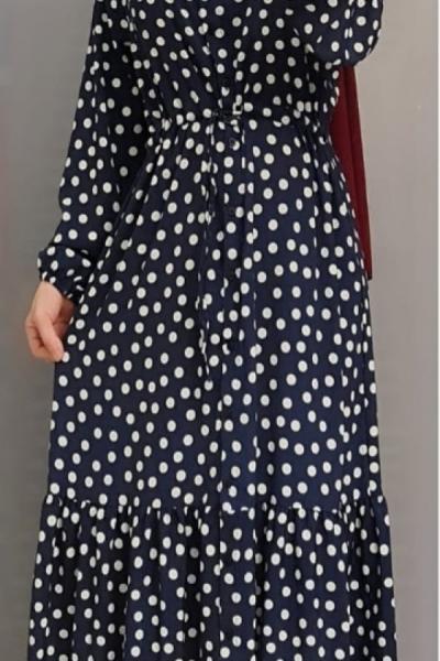 Yeni Model Büyük Puanlı Elbisem