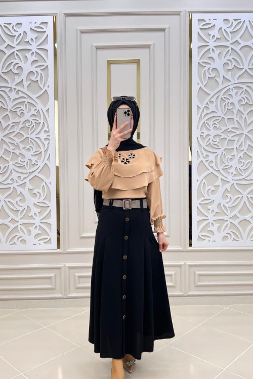 Yeni Model Krep Kumaş Gömleğim