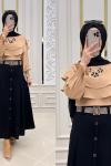 Yeni Model Krep Kumaş Gömleğim