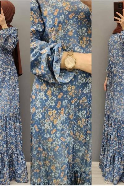 Yeni Model Paraşüt Kumaş Elbisem