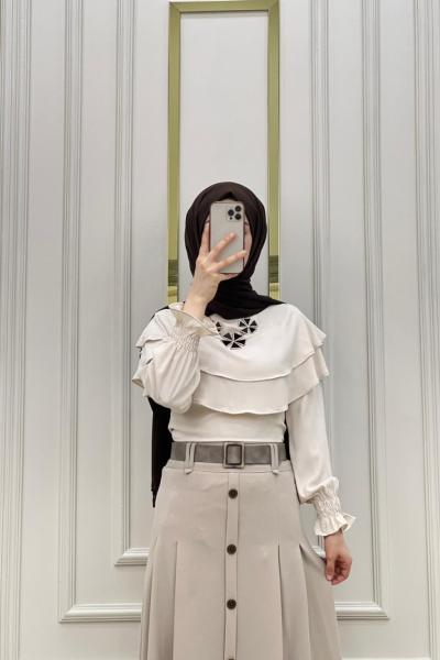 Yeni Model Krep Kumaş Gömleğim