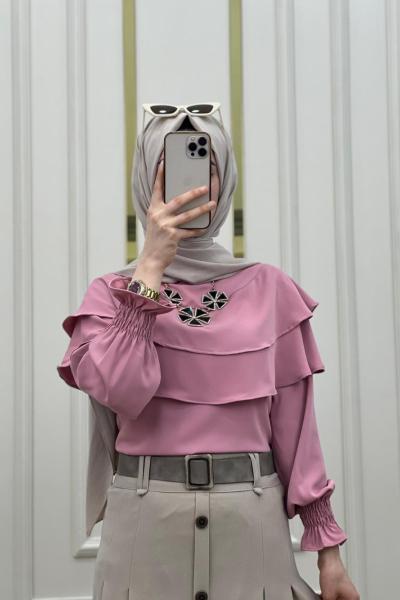 Yeni Model Krep Kumaş Gömleğim