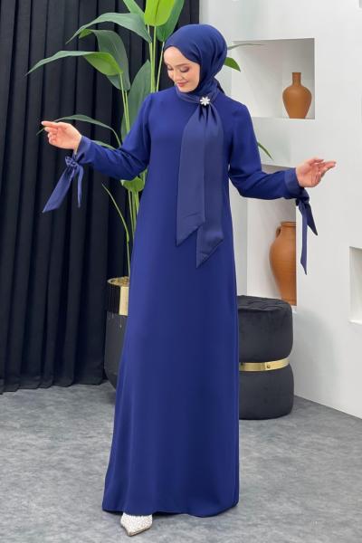 Broş Hediyeli Abiye