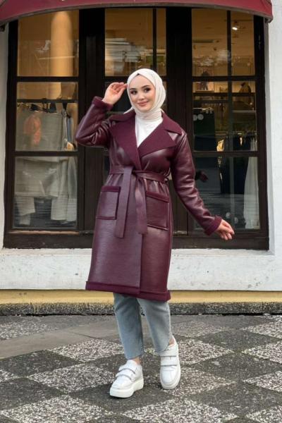 Deri Görünümlü Kap