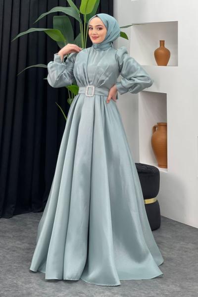 Esma Kabarık Kemerli Abiye