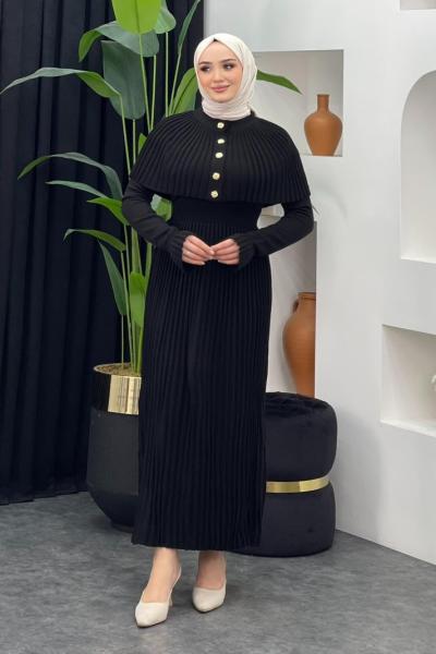 Kelebek Pelerinli Elbise