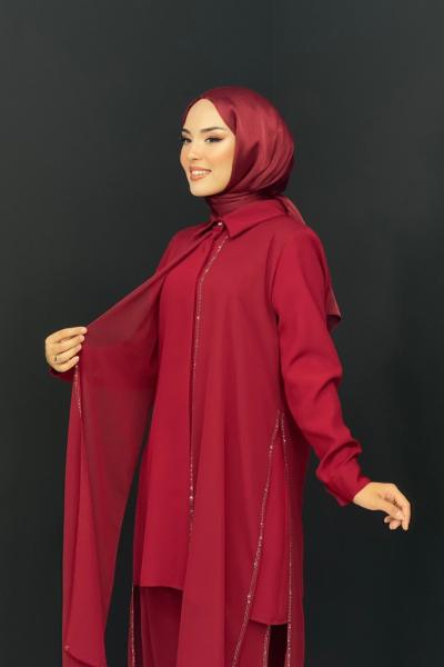 Nadide Pantolonlu Takım