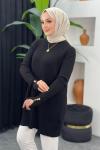 Örgülü Merserize Tunik