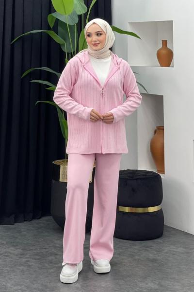 Taşlı Pantolonlu Takım