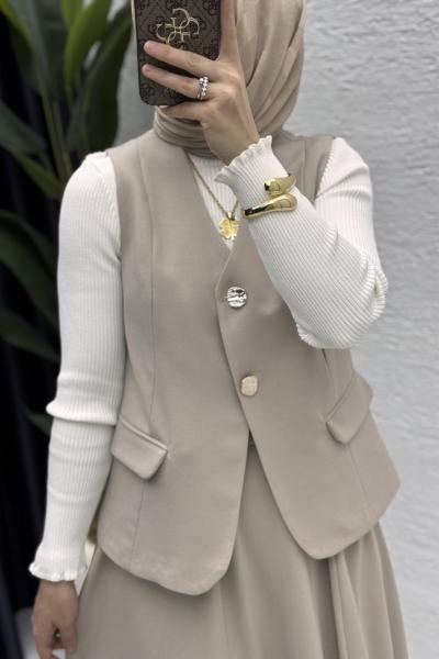 Aden Etekli Takım Taş Rengi