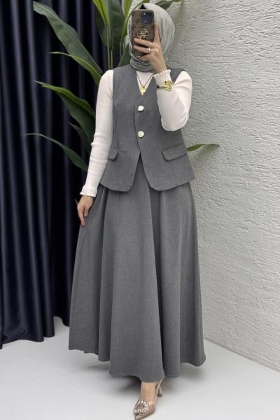 Aden Etekli Takım  Gri