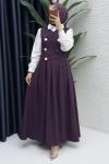 Afitap Jile Tesettür Giyim  Mürdüm