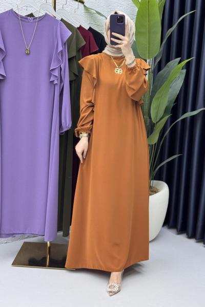 Canan Elbise Tesettür Giyim Kiremit