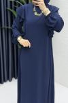 Canan Elbise Tesettür Giyim  Lacivert
