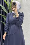 Dila Elbise Tesettür Giyim  Lacivert