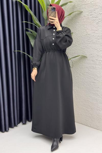 Esma Elbise Tesettür Giyim  Siyah