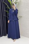 Hatem Elbise Takım Açık Lacivert