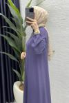 İdil Elbise Tesettür Giyim  Mor