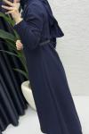 Leyal Elbise Tesettür Giyim  Lacivert