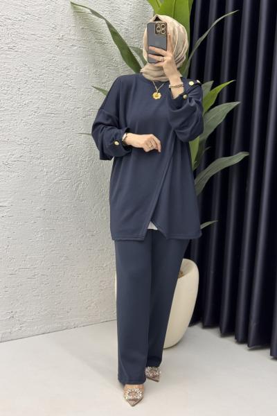 Sema Takım Tesettür Giyim  Füme