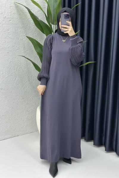 Simge Elbise Antrasit