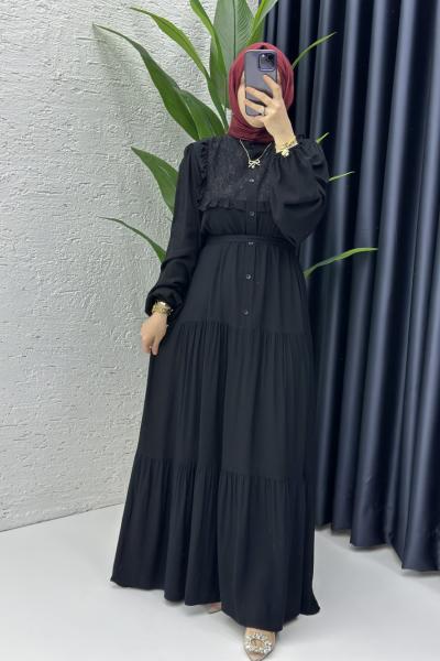 Sude Elbise Siyah