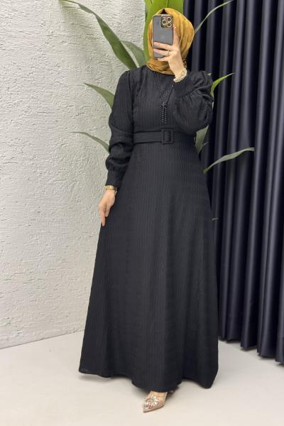 Vildan Elbise Tesettür Giyim  Siyah