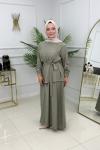 AURA ELBİSELİ TAKIM - HAKİ