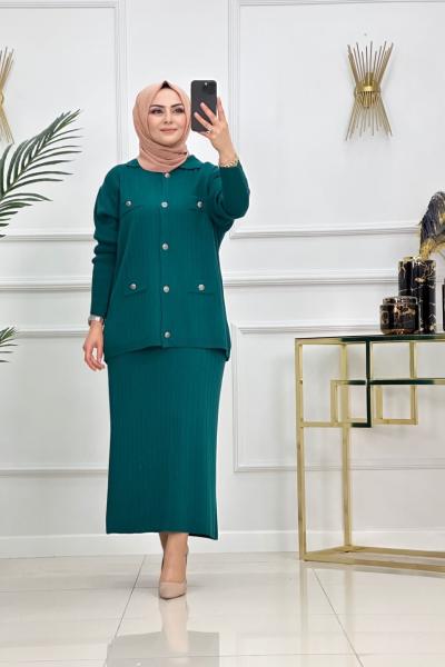 AYBÜKE ETEKLİ TAKIM-PETROL YEŞİLİ