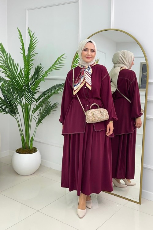 Aycan Etekli̇ Takim Bordo