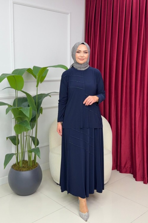 Gülben Etekli̇ Takim  Laci̇vert