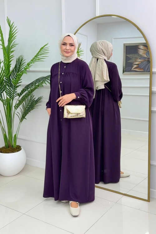 Gülnaz Elbi̇se  Mor