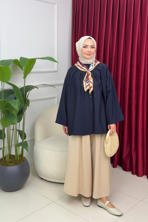 Hola Gömlek  Laci̇vert