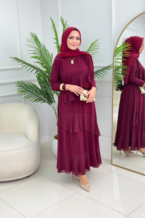 Hüsna Etekli̇ Takim  Bordo