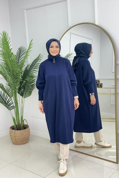 IŞIK TUNİK - LACİVERT