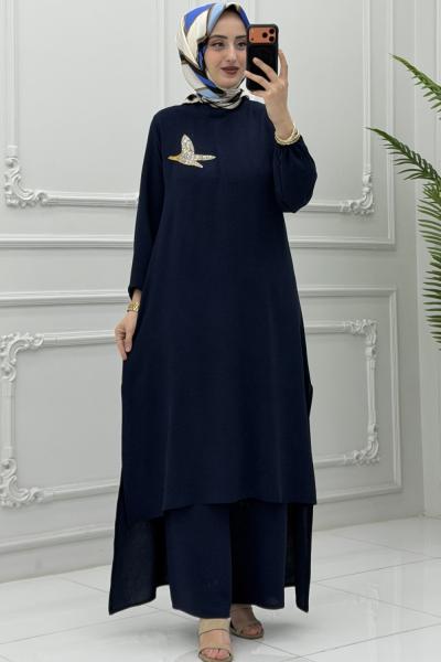 Melina Takım Lacivert