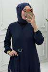 Mihri Namaz Elbise Lacivert