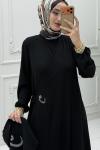 Mihri Namaz Elbise Siyah