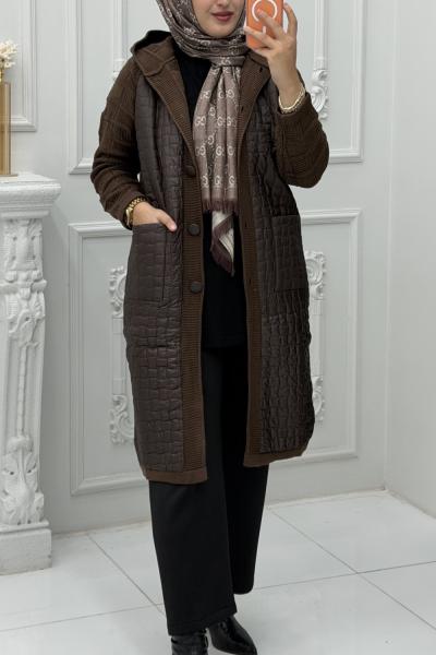 Seher Hırka Kahverengi