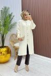 Angora Hırka Ekru Ekru