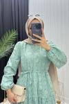 Aylen Elbise Mint Yeşili  Mint Yeşili