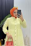 Beyza Elbise Sarı Sarı