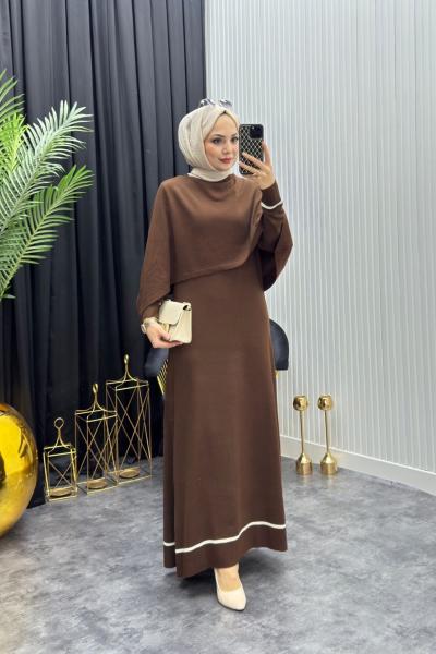 Canan Elbise Kahverengi  Kahverengi