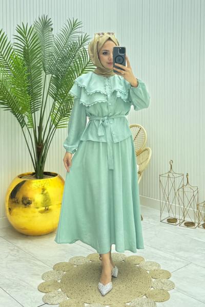 Candy Takım Mint Yeşili Mint Yeşili