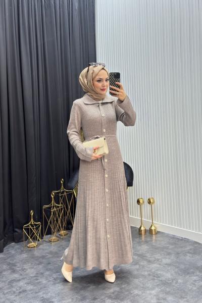 Hüda Elbise Vizon Vizon