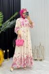 İlayda Elbise Pembe Pembe