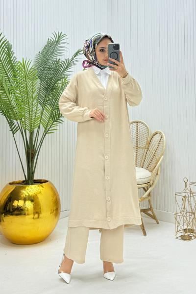 İrem Tesettür Takım Taş Taş