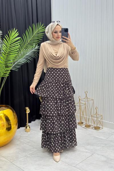 Kat Kat Etek Kahverengi  Kahverengi